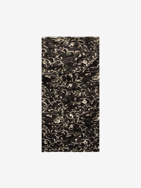 Roberto Cavalli Silk Scarf With Pattern