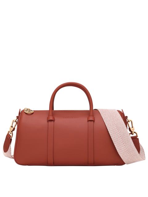 Longchamp Daylong M Handbag Terracotta - Leather