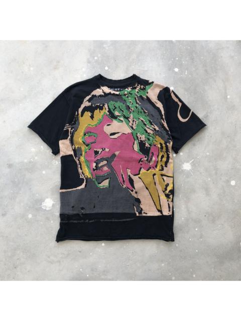 Other Designers The Rolling Stones - The Buddhistpunk x Mick Jagger RS Acid Wash T-Shirt