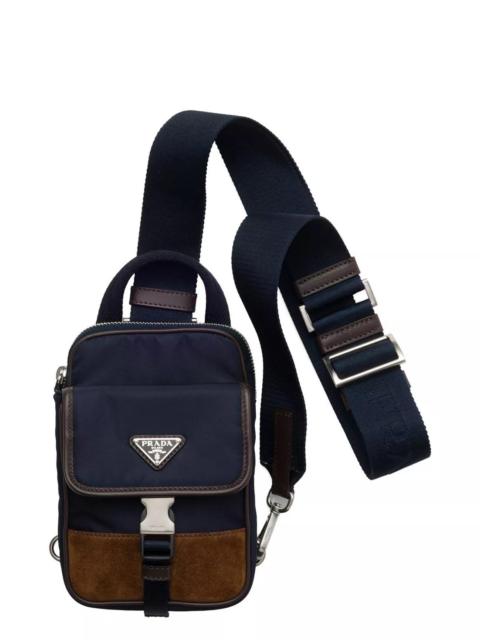 Prada Re-Nylon And Leather Smartphone Case