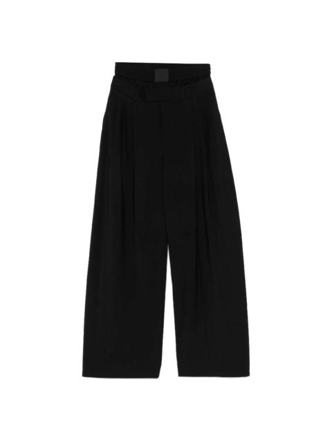 Alexander Wang Alexander Wang Boxer Detail Pleated Trousers, Size 0