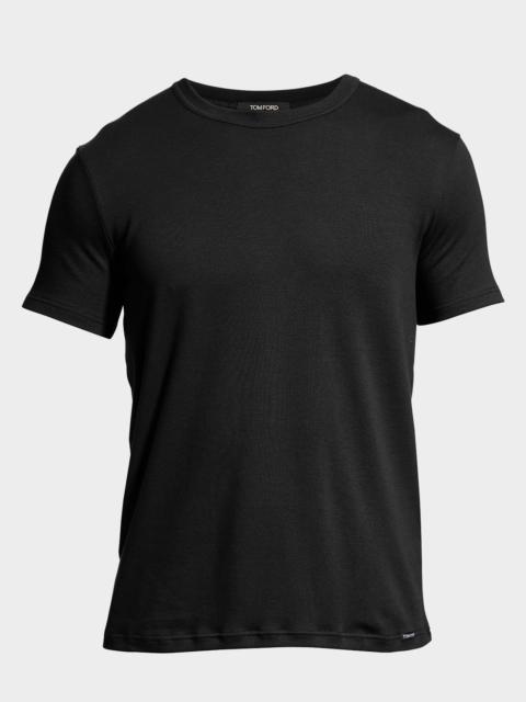 TOM FORD Men's Solid Stretch Jersey T-Shirt