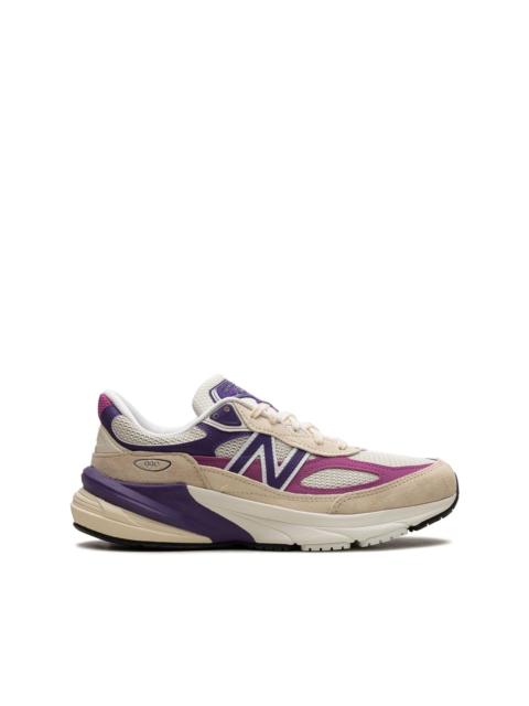 990v6 "Made in USA - Macadamia Nut Magenta" sneakers