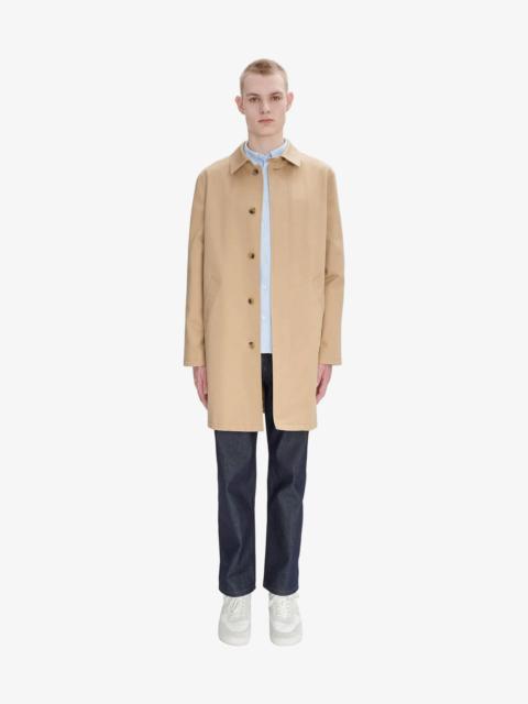 A.P.C. URBAN MAC - WATERPROOF COAT - ITALIAN COTTON - A.P.C. READY-TO-WEAR