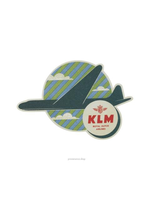 Louis Vuitton Label Postcard Sticker - KLM ROYAL DUTCH AIRLINES