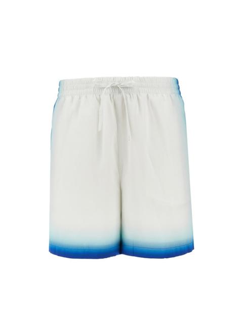 CASABLANCA 'CASA WAY SKATE' SILK SHORTS