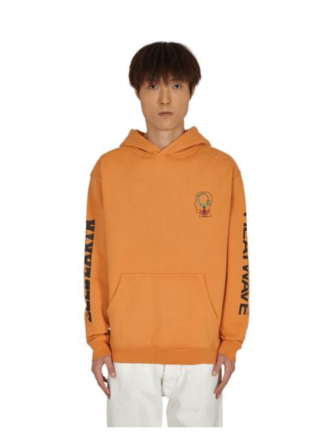 BRAIN DEAD Heatwave Hooded Sweatshirt Orange