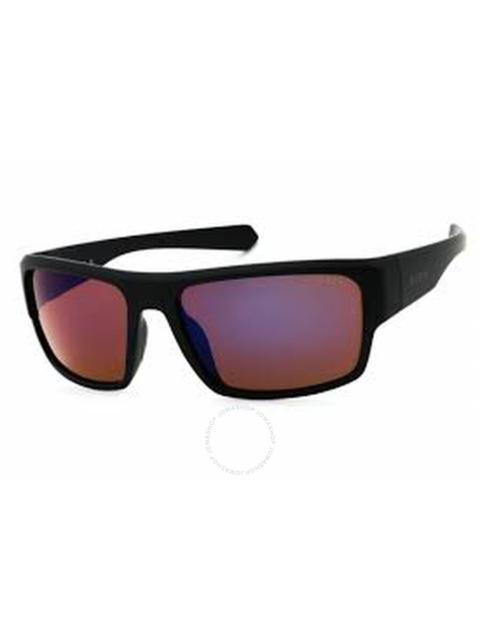 Guess Factory - Guess Factory Smoke Mirror Wrap Men's Sunglasses GF5115 05C 60