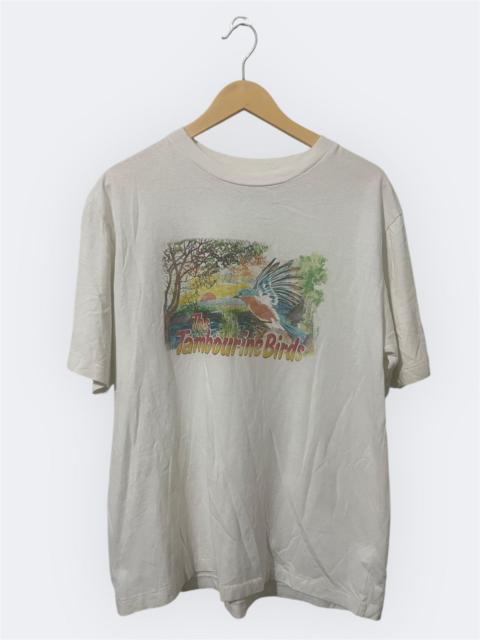 Other Designers Vintage MOUSSY Tambourine Birds U.S Tour Single Stitched Tee