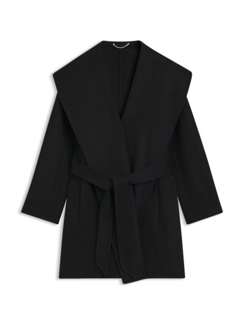 BOSS BELTED COAT IN A WOOL BLEND
