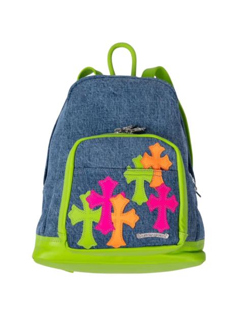 Chrome Hearts Denim Cross Patch Seventh Grade Mini Backpack