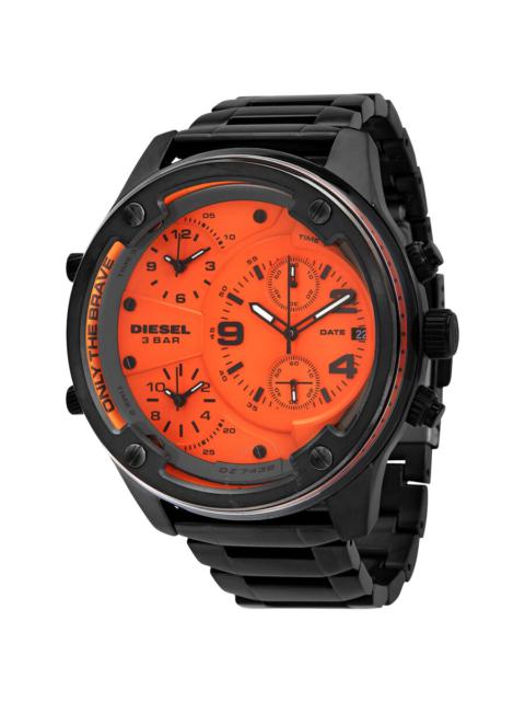 Diesel Boltdown Chronograph Quartz Orange Dial Men's Watch DZ7432