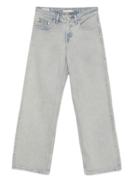 Levi's logo-patch jeans