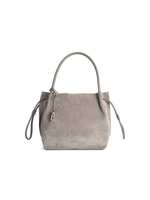 Tod's Tod's Grey Suede Bag Women