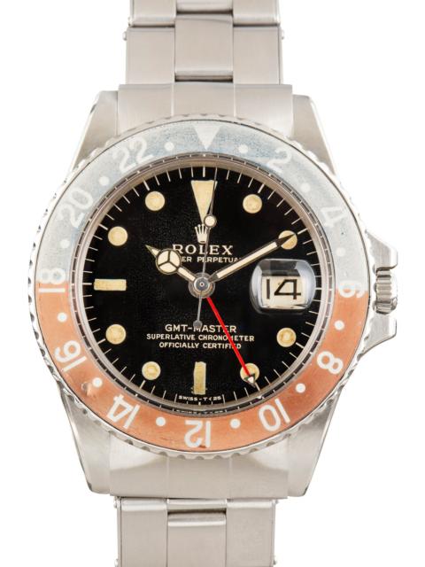 ROLEX Vintage Rolex GMT-Master 1675 Glossy Dial "Pepsi"