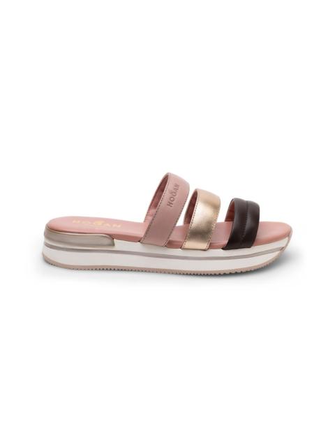 HOGAN Hogan Triple Strap Sandals