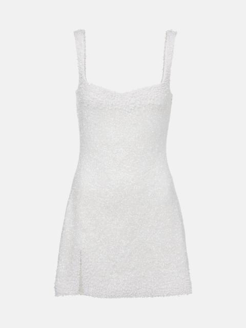 CLIO PEPPIATT Bridal Venus embellished minidress