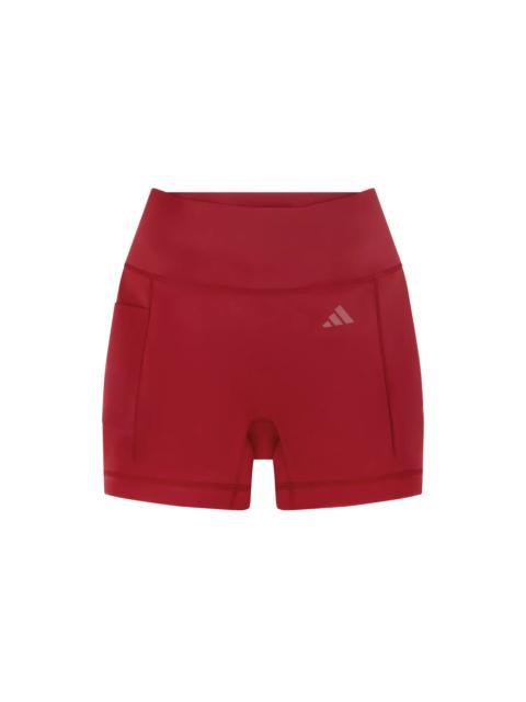 entire studios OPTIME SHORT TRAINING LEGGINGS ACTIVE MAROON