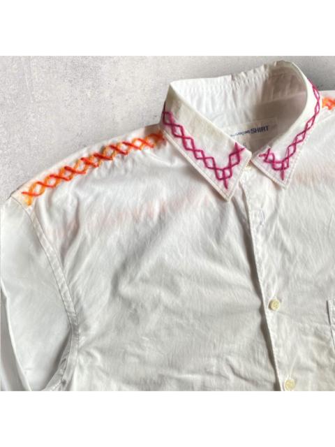 Comme Des Garçons Comme Des Garcons Wool Stitches Shirt