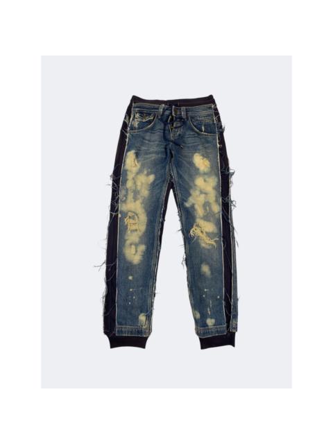 Dolce & Gabbana Archival Hybrid Sweatpants Denim