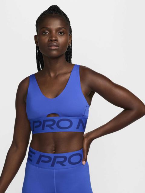 Nike Nike Womens Nike Pro Indy Plunge Bra Bold