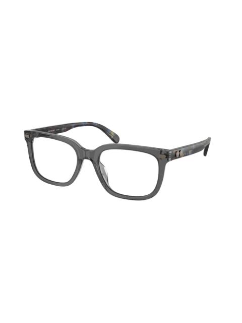 COACH Coach Demo Square Men's Eyeglasses HC6266U 5882 53