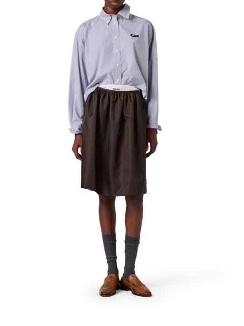 Miu Miu COTTON POPLIN SHIRT