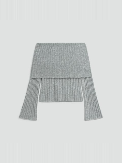 Theory Bell Sleeve Sweater in Astor Wool