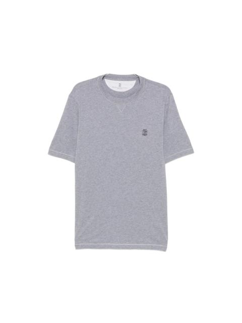 Brunello Cucinelli Brunello Cucinelli Grey T-Shirts & Vests - T-Shirts Men