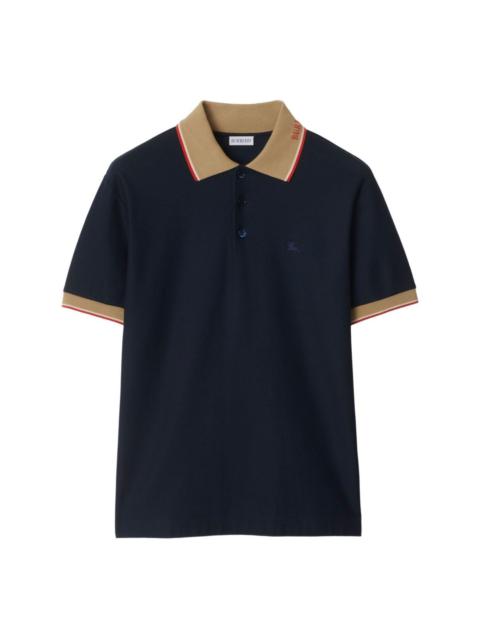 Burberry Short sleeves polo with logo