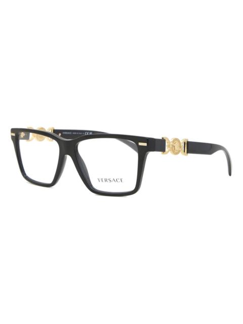 VERSACE Versace Demo Square Ladies Eyeglasses VE3335 GB1 54