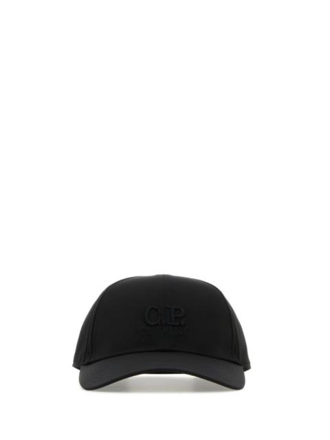 C.P. Company Man Black Nylon Baseball Cap