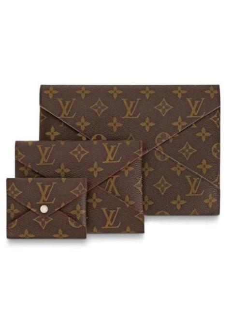 Louis Vuitton Kirigami leather clutch bag