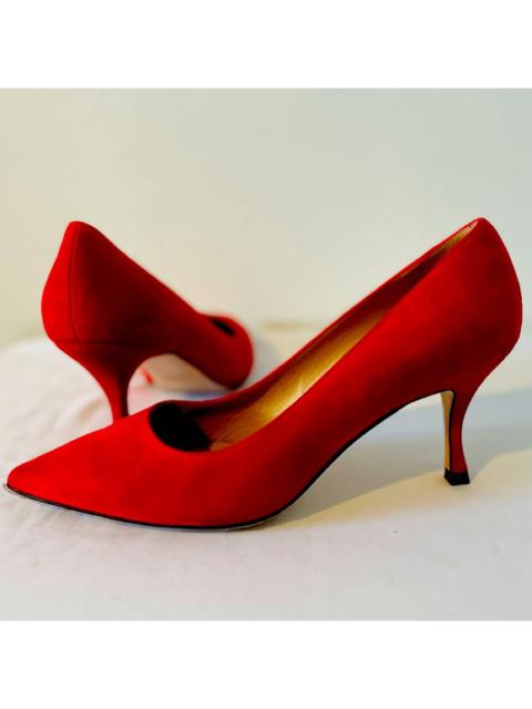 Stuart Weitzman Stuart Weitzman lipstick Red Suede heels