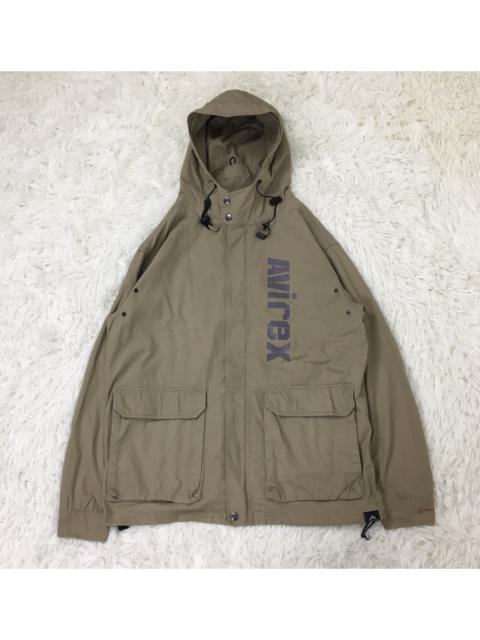 Other Designers Military - Avirex Outdoor Flap Pocket Hoodie Jacket