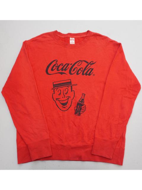 Other Designers UNIQLO x COCA COLA Spellout Graphic Crewneck Sweatshirt