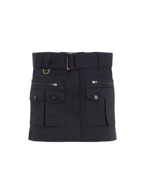 Chloe Cotton Mini Skirt Women