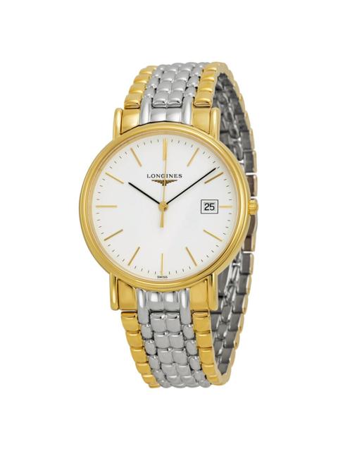 Longines Longines Presence White Dial Stainless Steel Bracelet Men's Watch L4.790.2.12.7