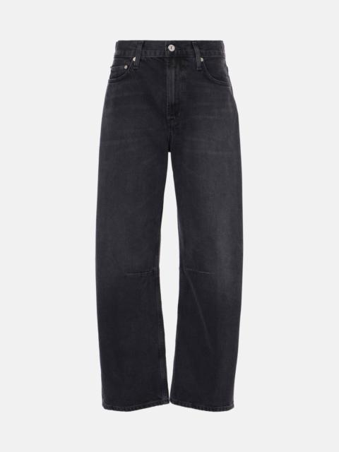 【関税込み】The Row ブラック Bercy ジーンズ Bercy straight jeans in black - The Row | Mytheresa