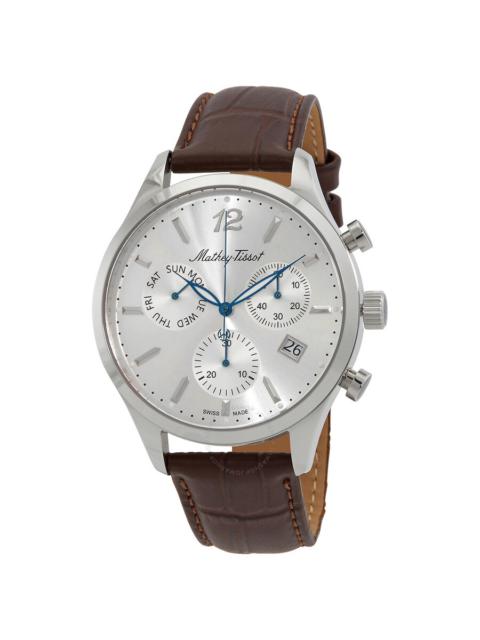 Other Designers Mathey-Tissot Urban Chrono Chronograph Quartz Silver Dial Men's Watch H411CHALS