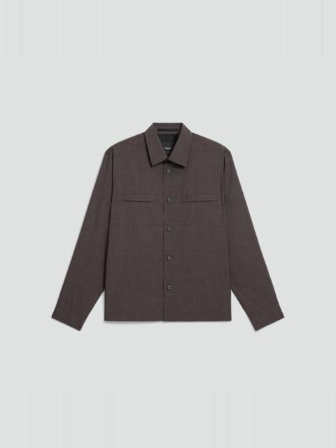 Theory Utility Overshirt in Motion Wool