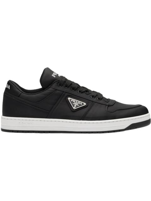 Prada Re-Nylon Gabardine Low Top Sneakers Black Black White