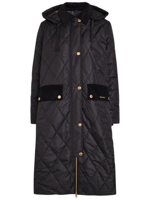 Barbour Barbour Meredith Detachable-hood Quilted Shell Jacket
