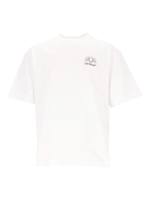 Off-White Off-White Men Skate T-Shirt Half Arrow