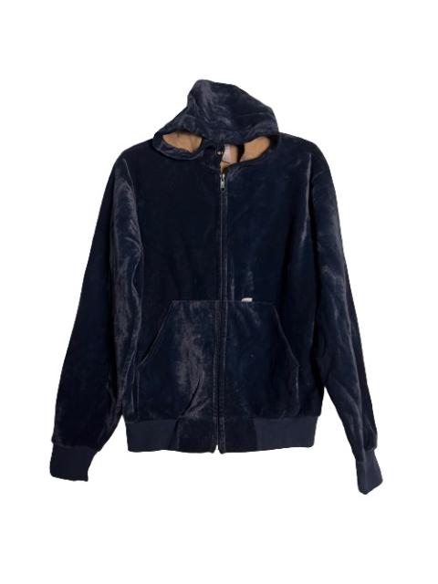 Other Designers Vintage - ❗️Avant Garde❗️Vintage Carhartt Velvet Hoodie Jacket