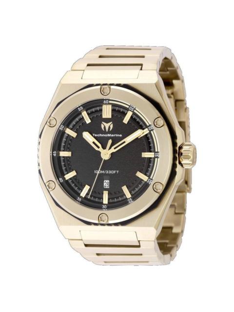 Other Designers TechnoMarine Coral Quartz Black Dial Men's Watch TM-416078