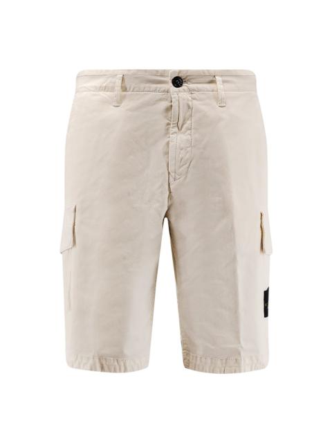Stone Island Organic Cotton Bermuda Shorts