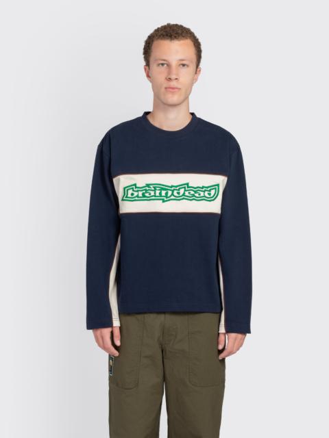 BRAIN DEAD Heavyweight Paneled Long Sleeve Shirt
