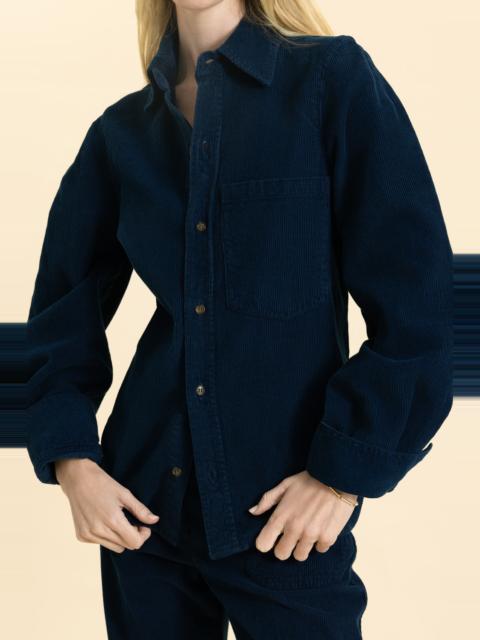 Victoria Beckham Shoulder Detail Slim Shirt