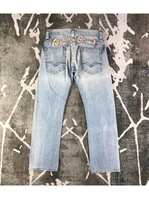 Other Designers Replay - Reply Jeans Patchwork Medium Wash Denim KJ1733